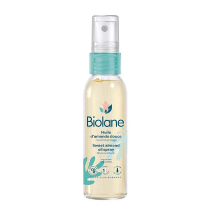 Biolan Sweet Almond Oil Spray 75ml - Baby Skin Moisturizer