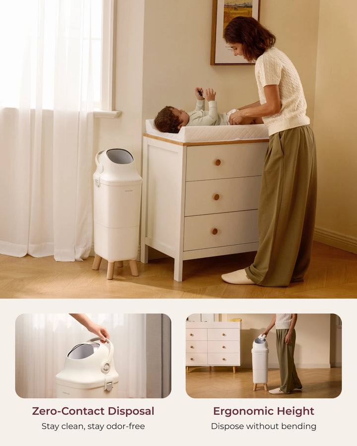 Momcozy Triple-Seal Diaper Pail