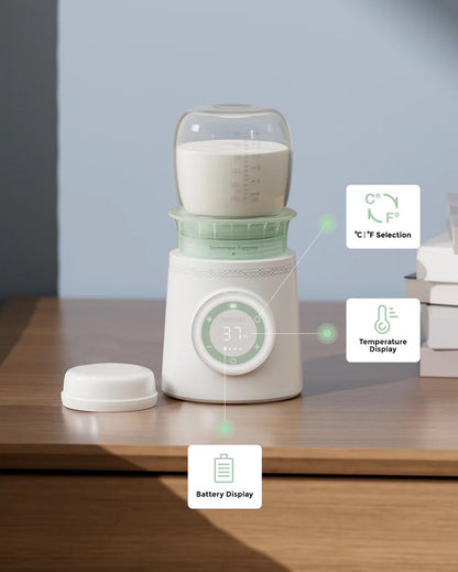 Momcozy - Portable Bottle Warmer for Travel | Cordless