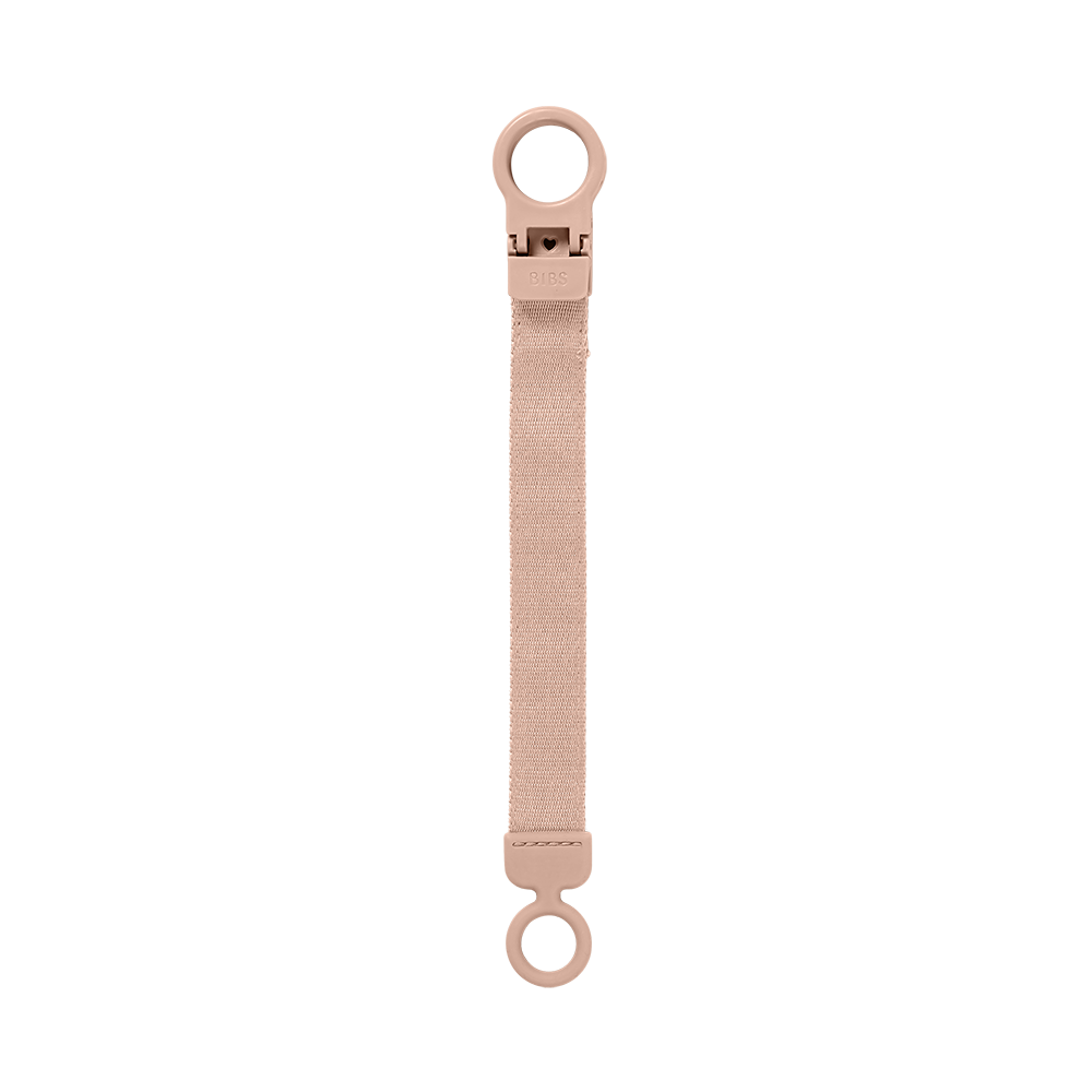 Bibs| Pacifier Clip Loop - Blush