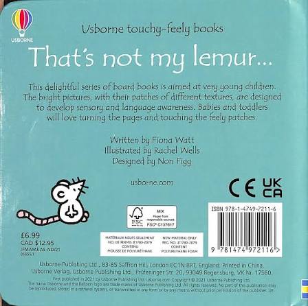 That's not my lemur…