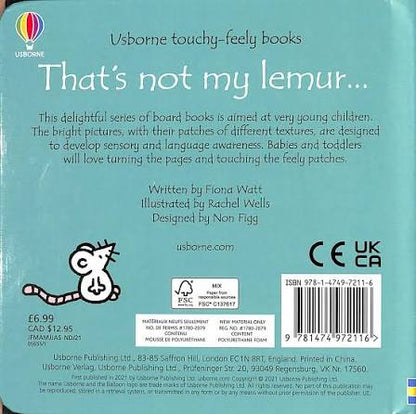 That's not my lemur…