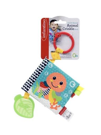 Link & Squeak Animal Crinkle Book