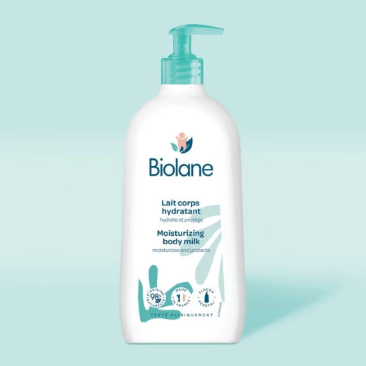 Biolane Moisturizing Body Milk 350ml - Gentle Hydration for Baby's Skin