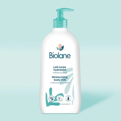 Biolane Moisturizing Body Milk 350ml - Gentle Hydration for Baby's Skin
