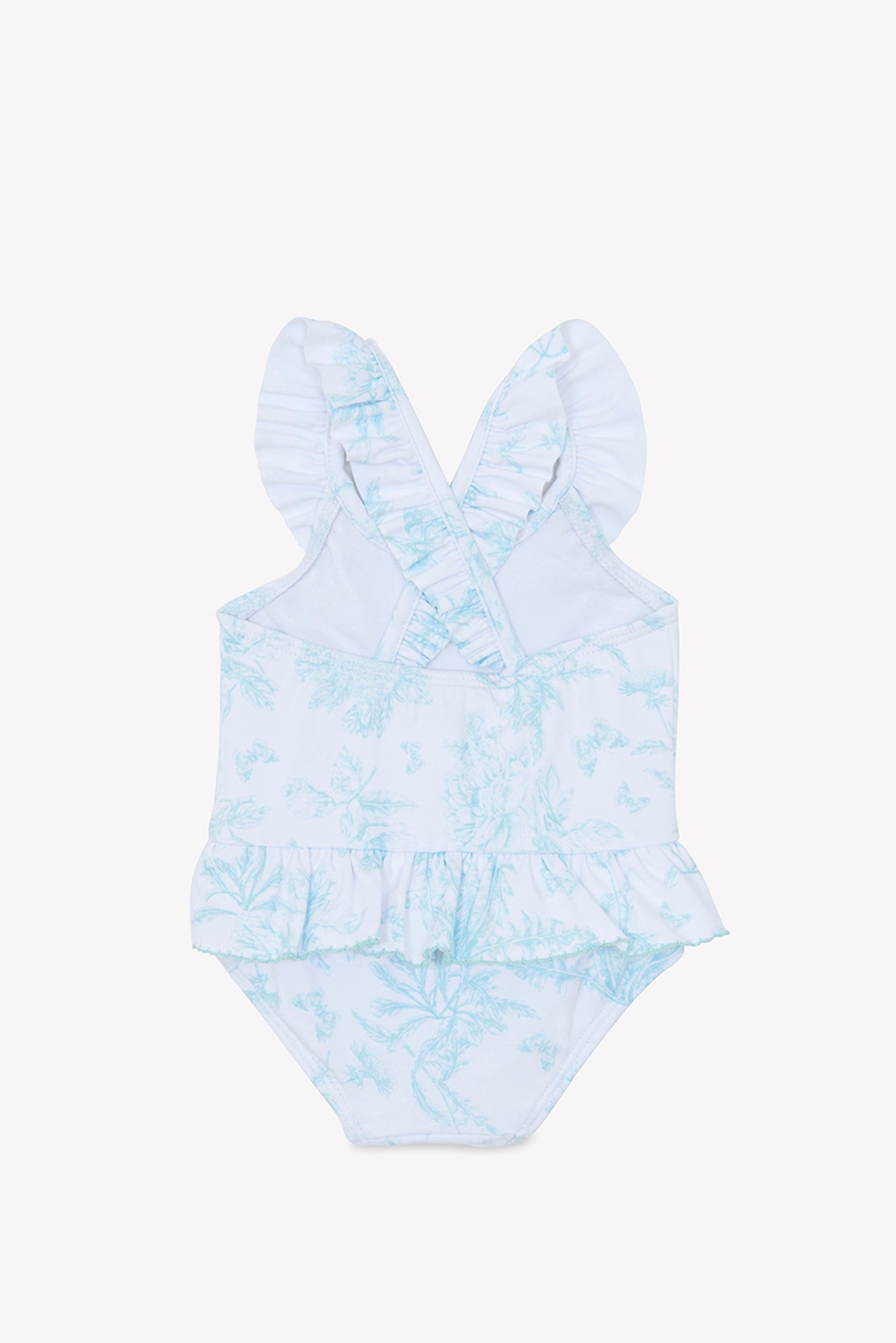 Swimsuit
Green Print inspiration Toile de Jouy