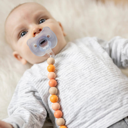 Pacifinder Pacifier Clip | Beige Terracotta