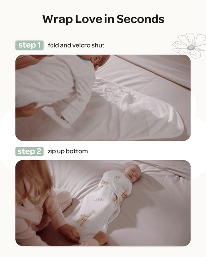 Momcozy - Swaddle Wraps | 0-3M, 2-Pack, Pink