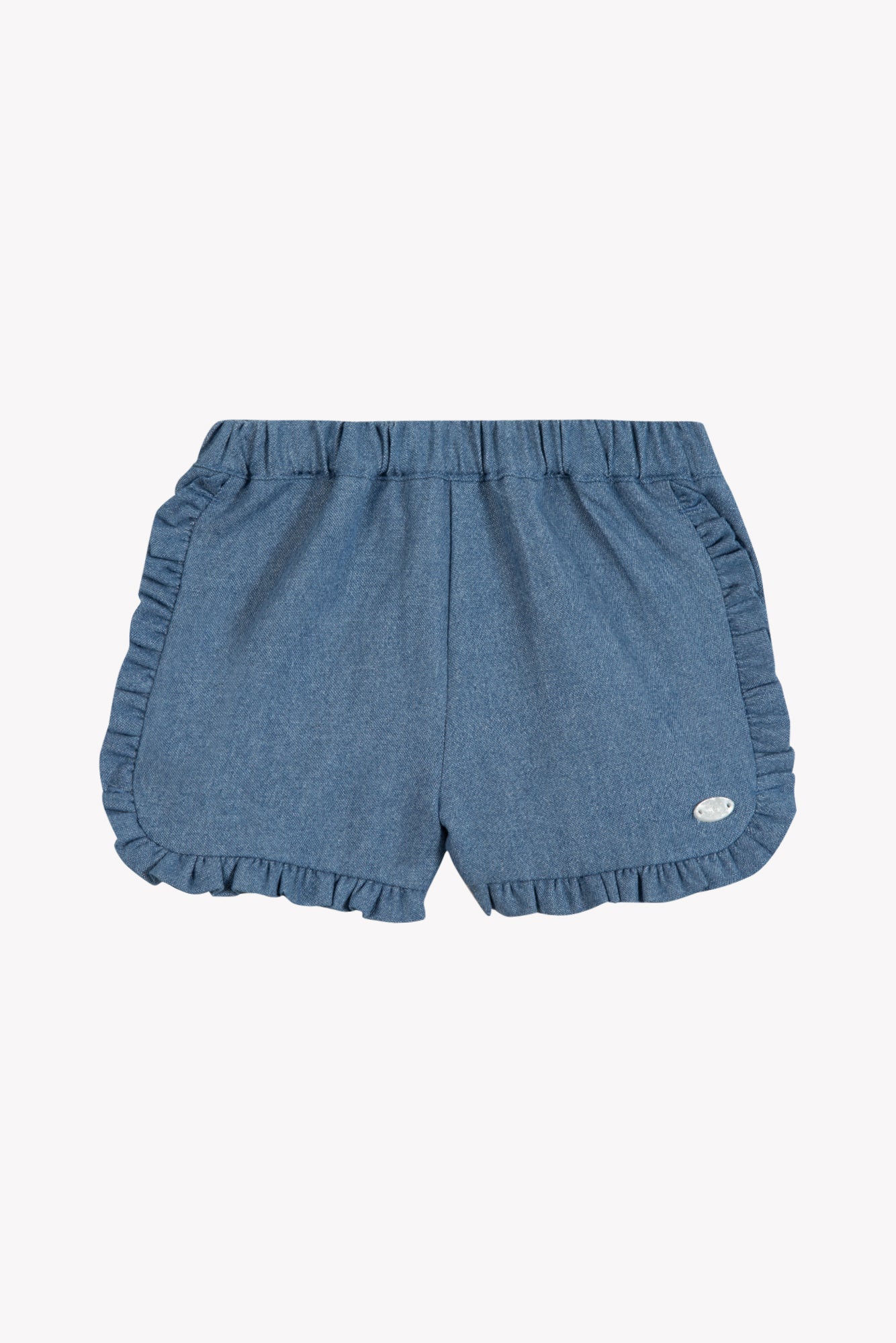 Short
Blue cotton
