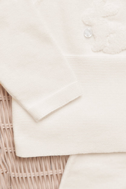 Outfit Long
Ecru cotton Embrodery rabbit