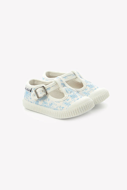 Babies
Print Toile de Jouy Sky blue