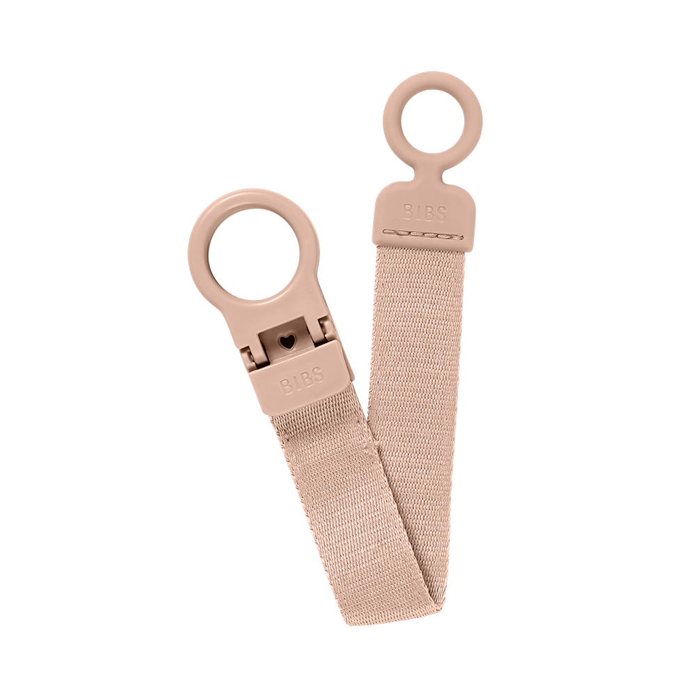 Bibs| Pacifier Clip Loop - Blush