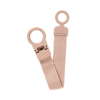 Bibs| Pacifier Clip Loop - Blush