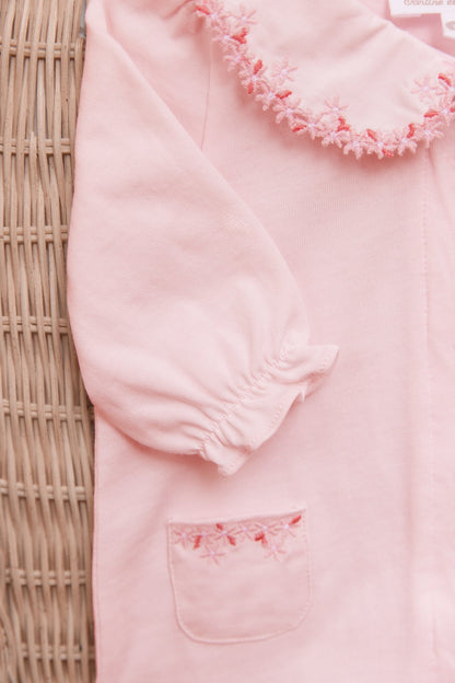 Pajamas
Pale pink cotton Embrodery