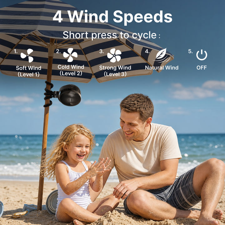 Momcozy Portable Stroller Fan