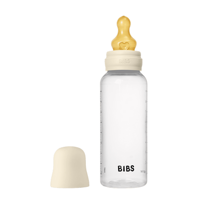 Bibs| glass bottle latex 240ml | Medium flow | Ivory
