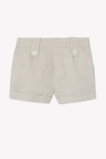 Short
Sand Linen