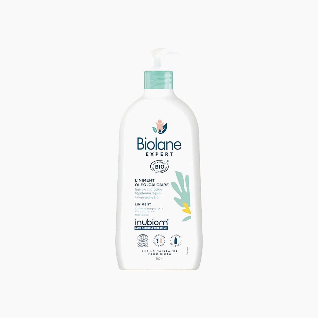 Biolin Organic Ointment 500ml/cleanses & protects the diaper area with olive oil