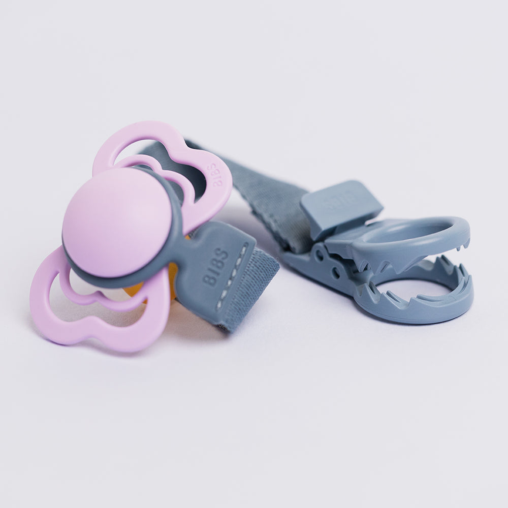 Bibs |Pacifier Clip Loop - Petrol