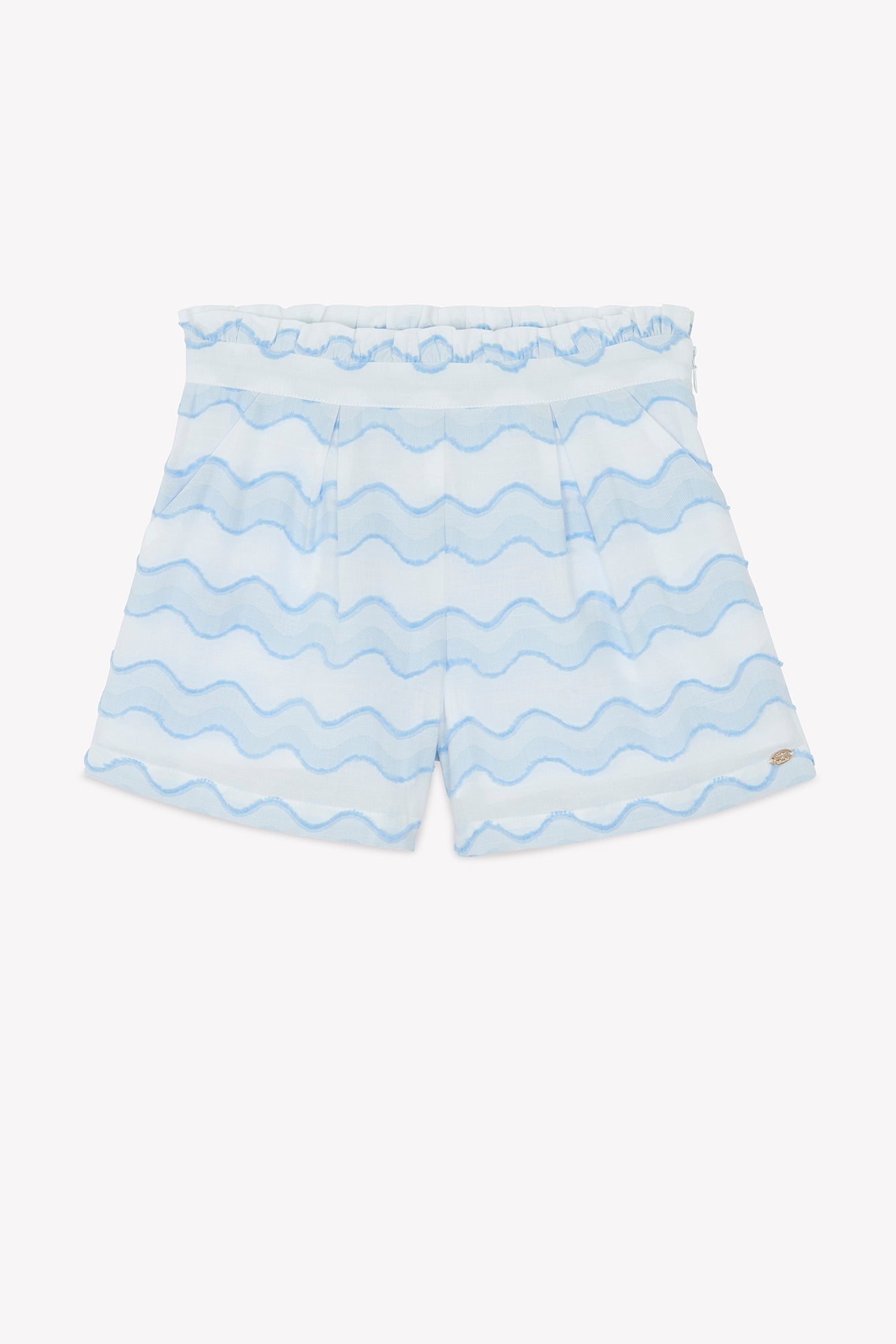 SHORTA | Short
Azure cotton