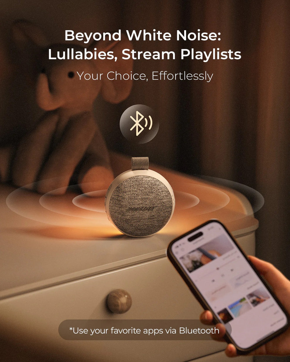 Momcozy - Portable Sound Machine | Long Battery Life