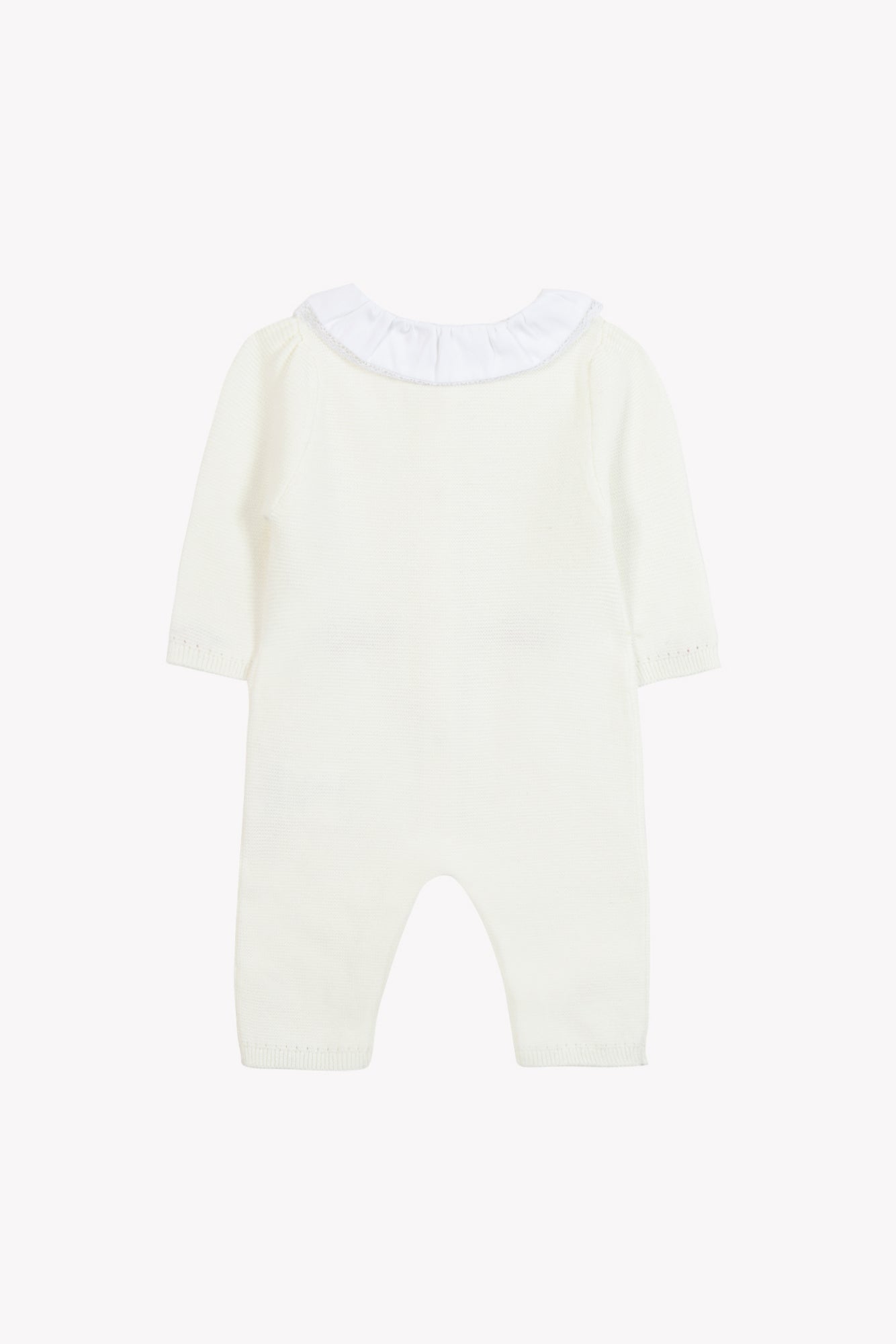 Jumpsuit long
Ecru cotton flowers