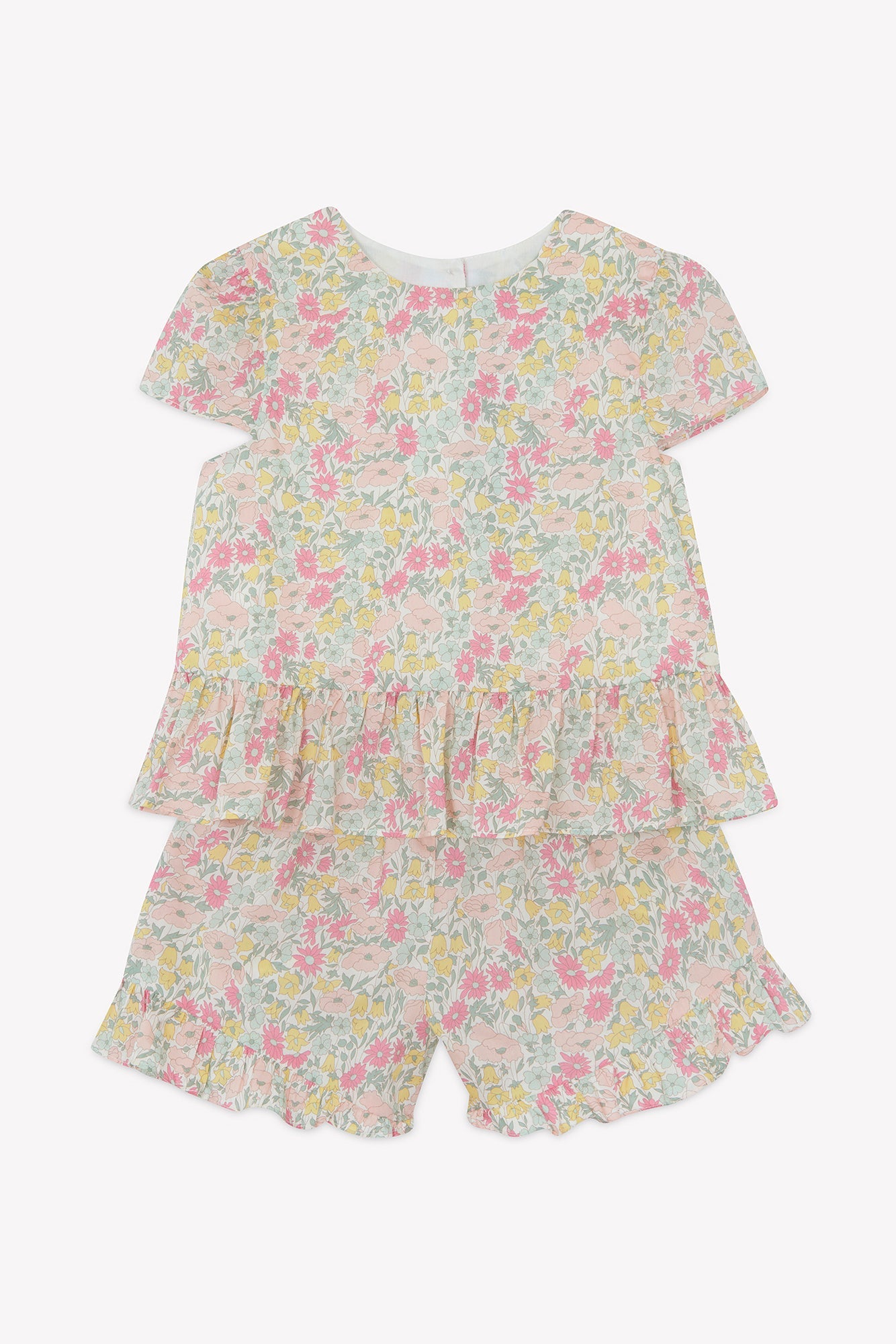 Outfit short
Citrus Print fabric Liberty
