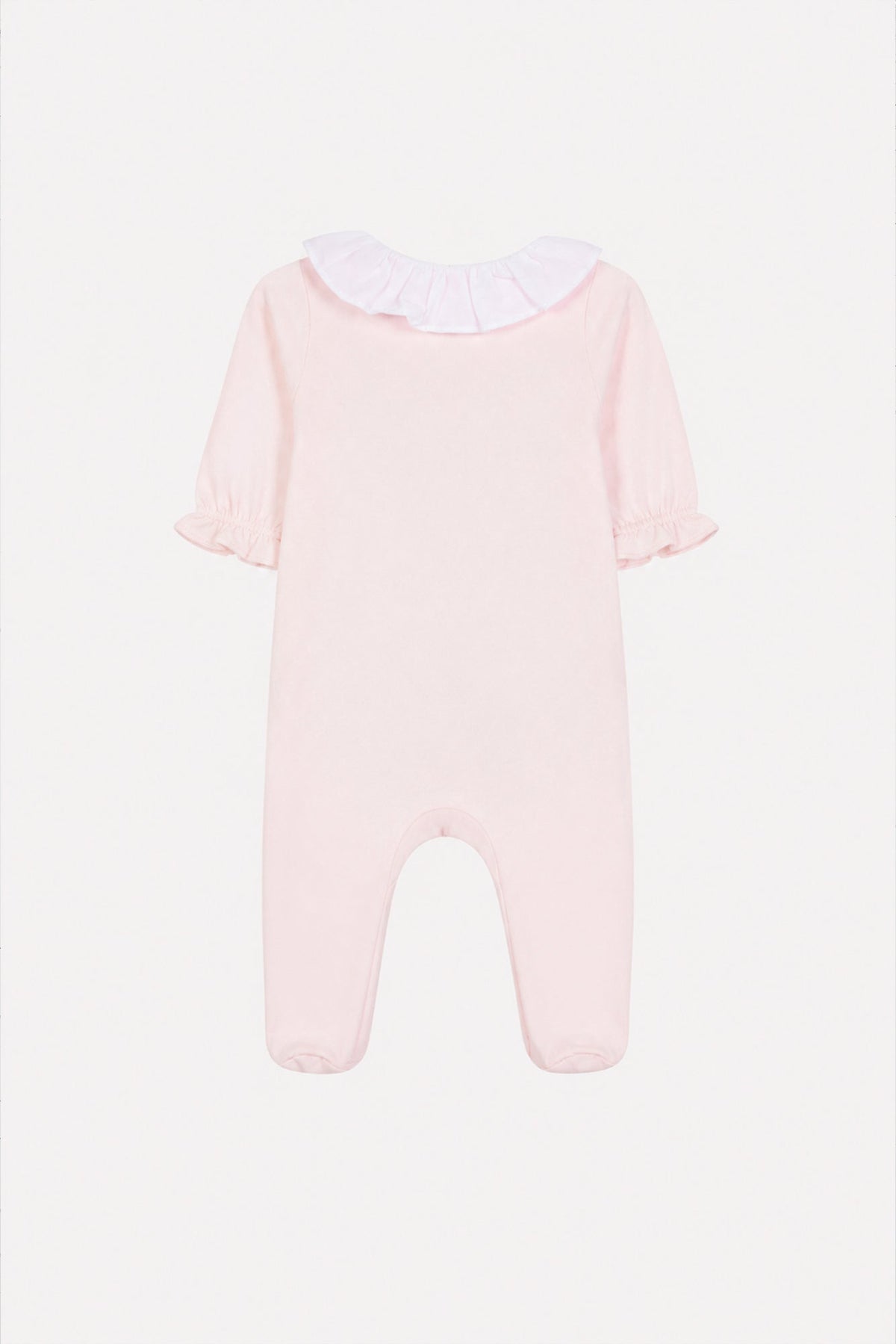 Pajamas
Pale pink cotton Peter pan collar gathered