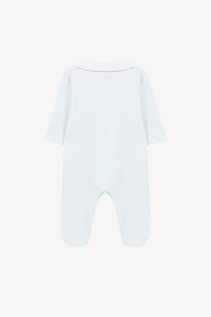 Pajamas
Sky blue Velvet Embroidered