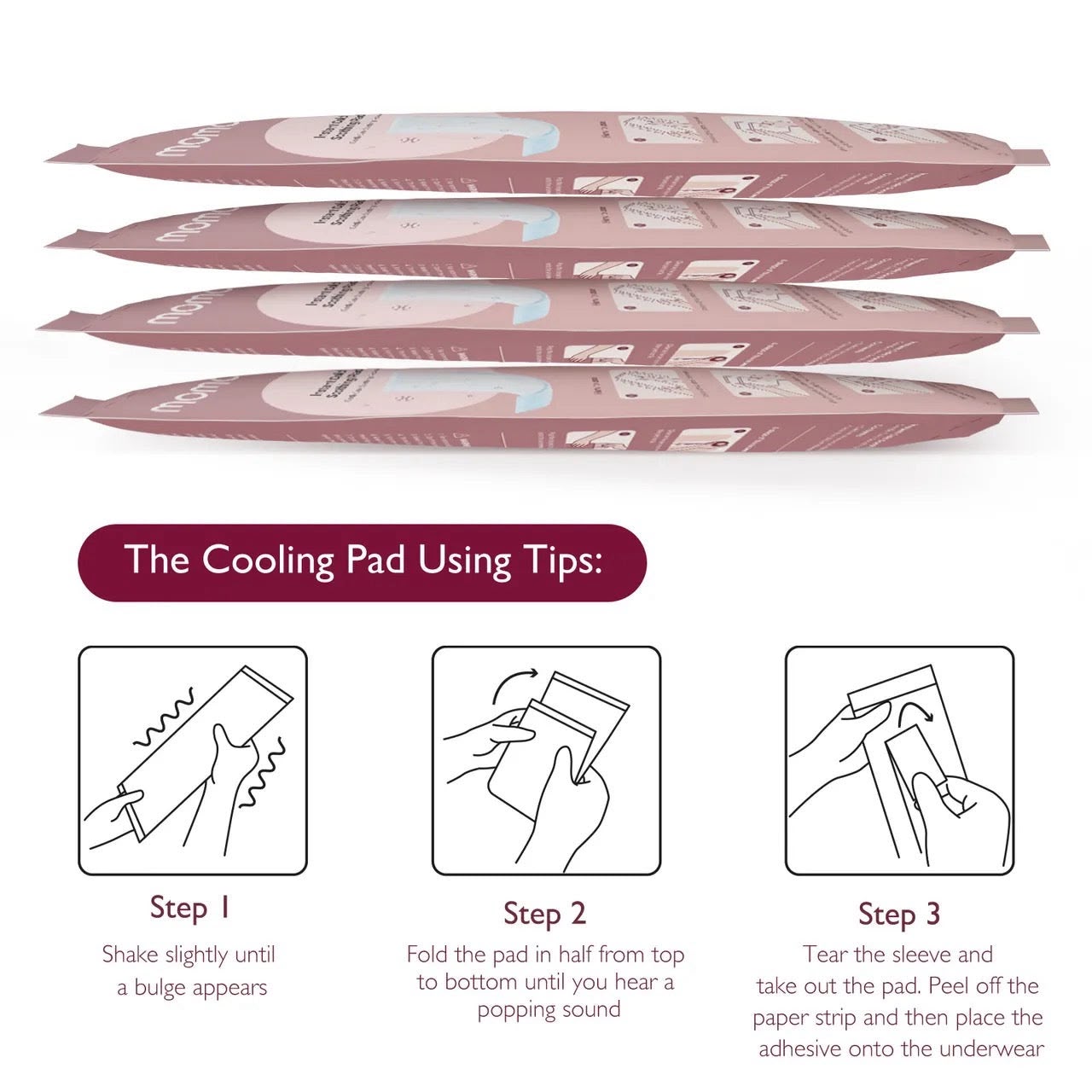 Momcozy - Instant Cold Soothing Pads | 8pcs