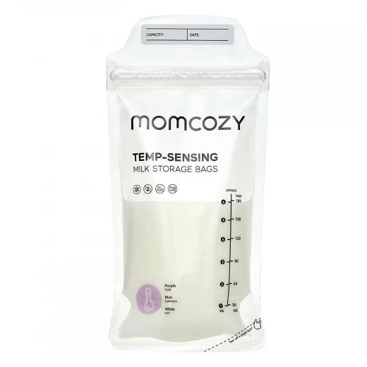 Momcozy| Temp-Sensing.     milk Storage Bags 50pcs