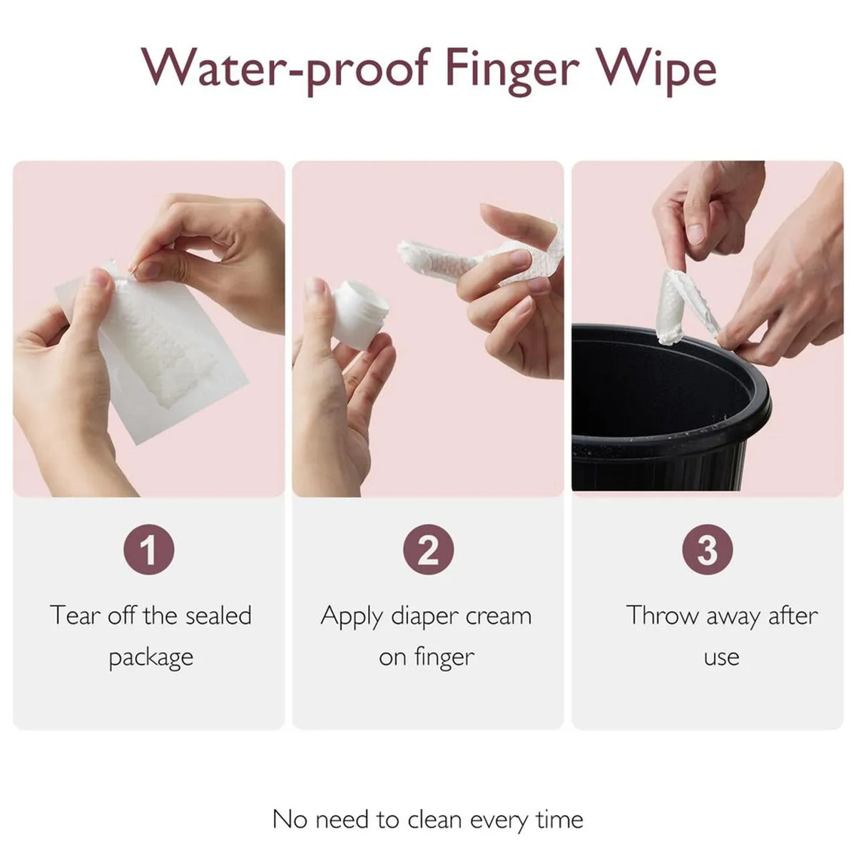Momcozy - 2-in-1 Finger Cover Shields - White - 30pcs
