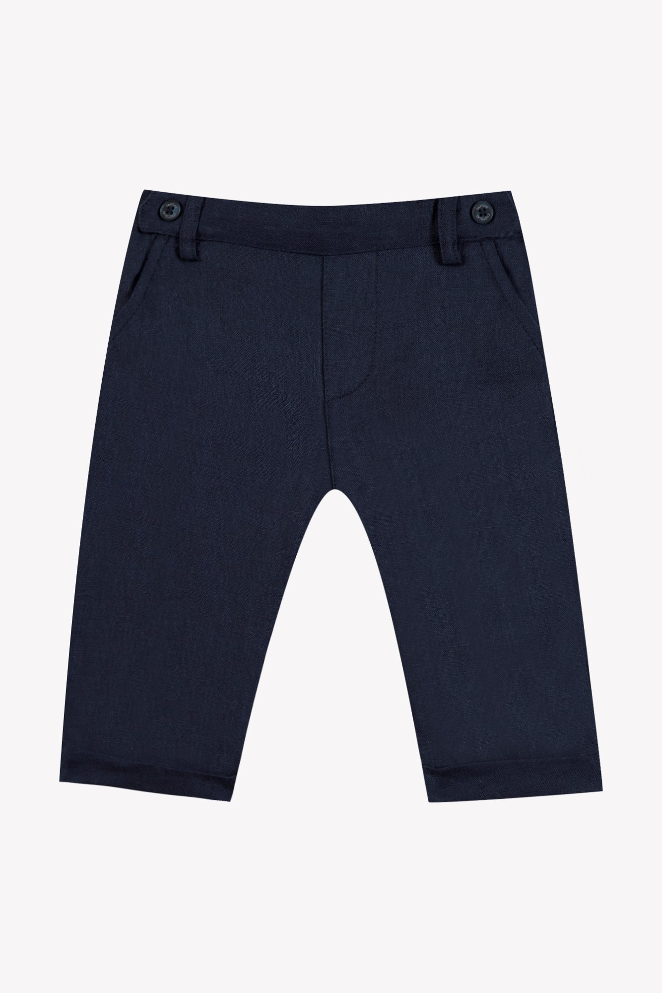 Trousers
Navy Linen Ceremony