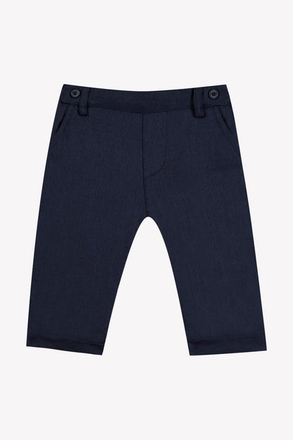 Trousers
Navy Linen Ceremony
