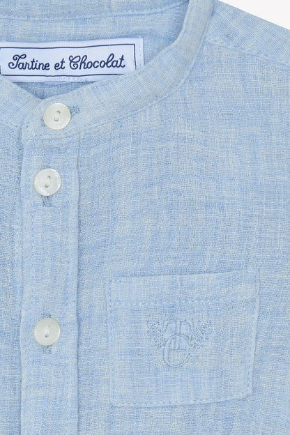 Shirt
Blue cloud cotton