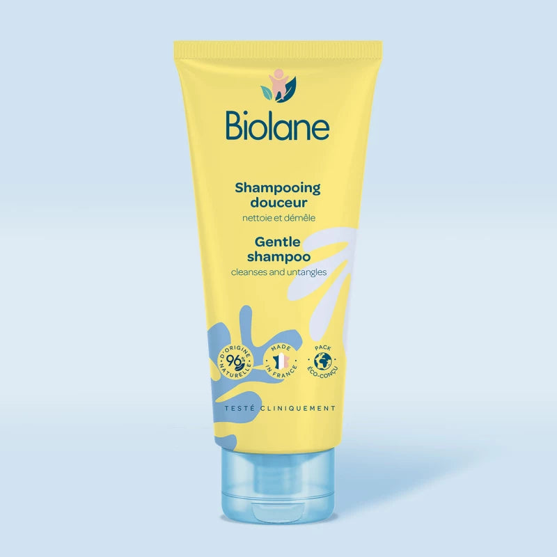 Biolane Gentle Baby Shampoo 200ml - Cleans & Softens Hair