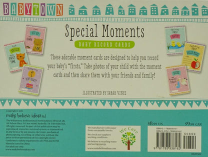 Special Moments |Baby Record Cards