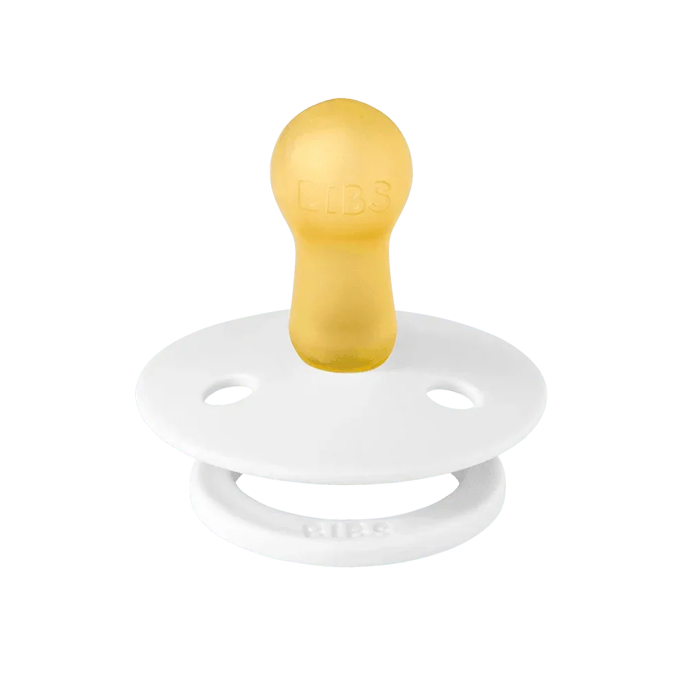 Bibs| Colour Pacifiers 2 Pack - Black/White|S2 /natural rubber