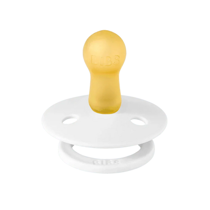 Bibs| Colour Pacifiers 2 Pack - Black/White|S2 /natural rubber