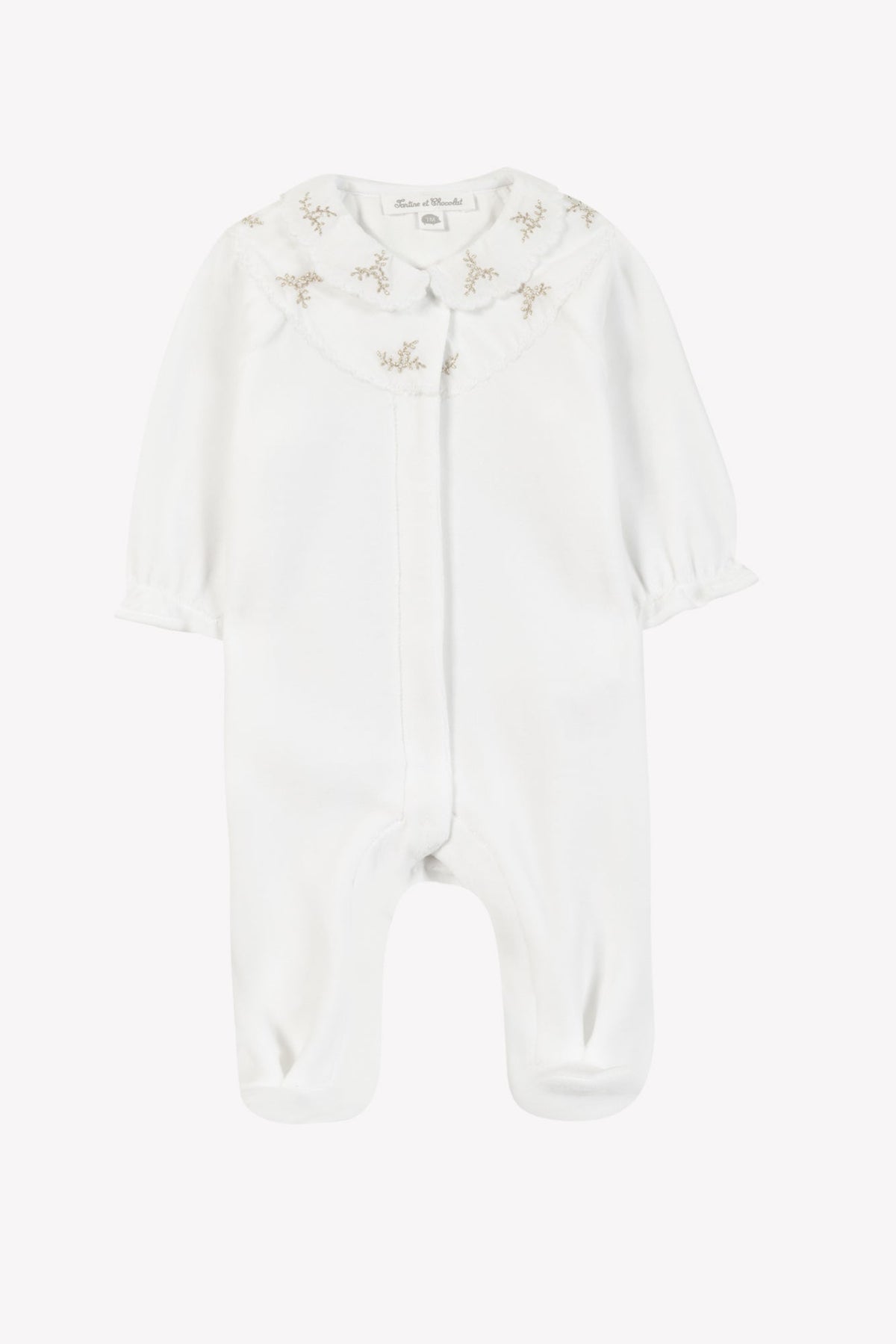 Pajamas
White Velvet Embrodery