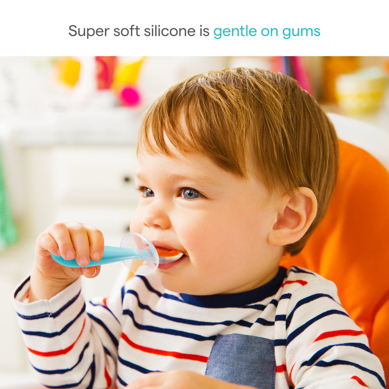 Gentle Scoop™ Silicone Training Spoons
