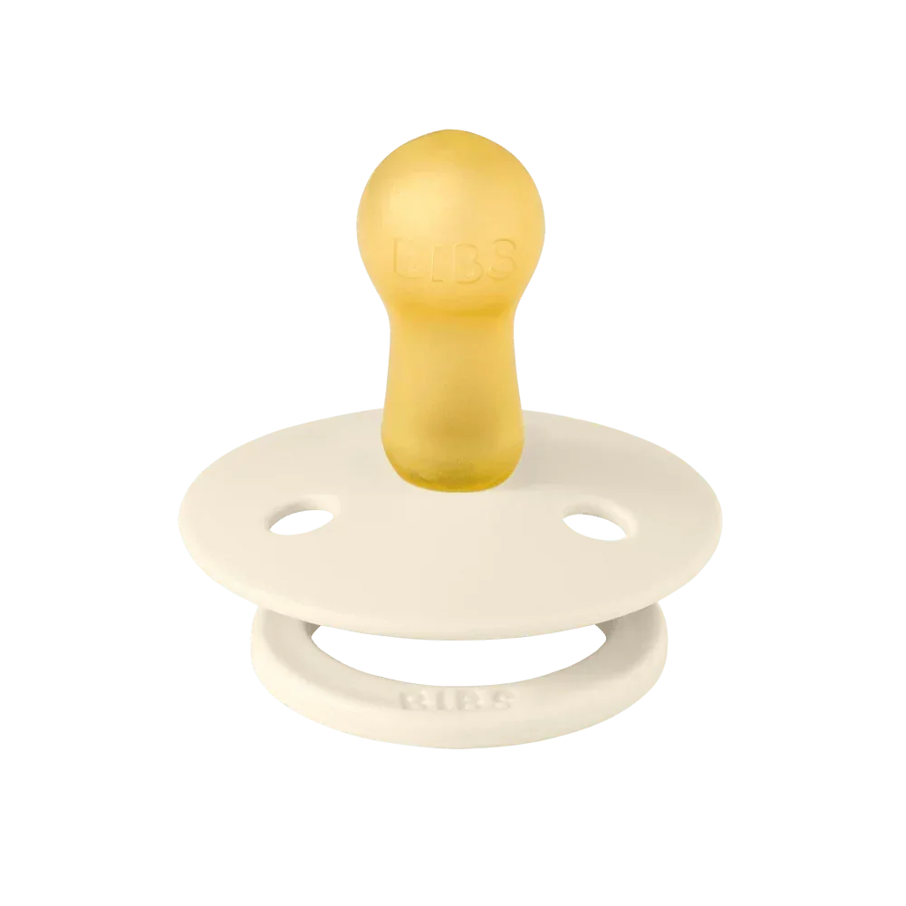 Colour Pacifiers 2 Pack - Ivory/Blush size 1 | +0 months