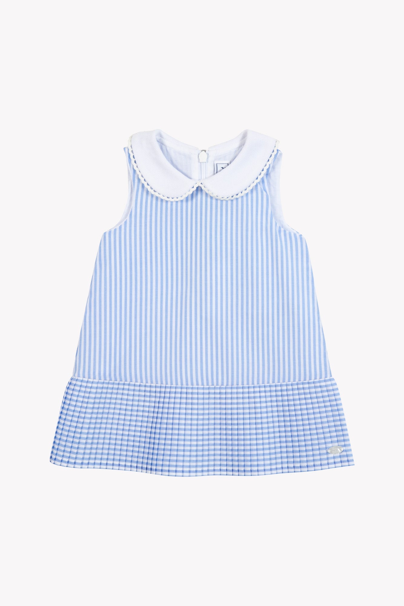Dress
Cornflower Stripes Peter pan collar